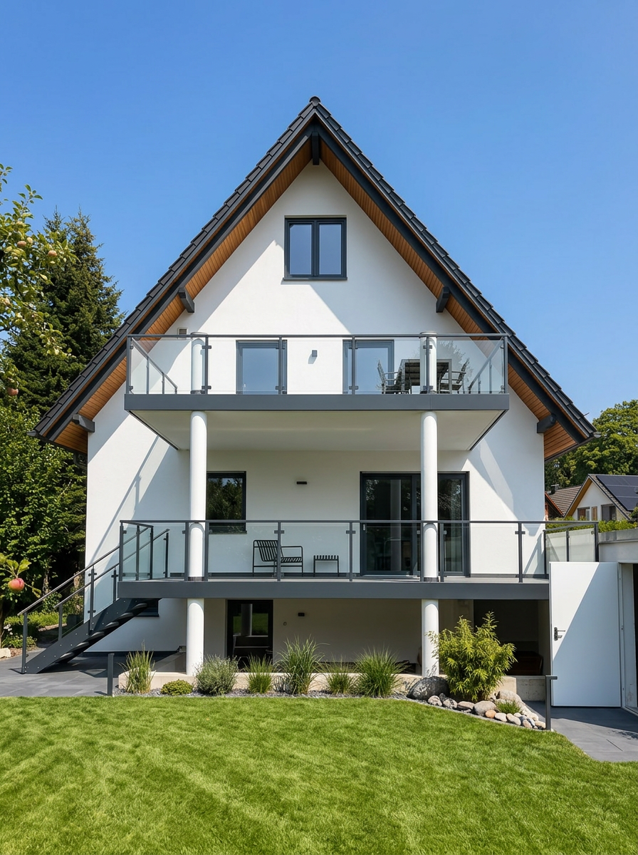Zweifamilienhaus Unterföhring nach einer möglichen Modernisierung