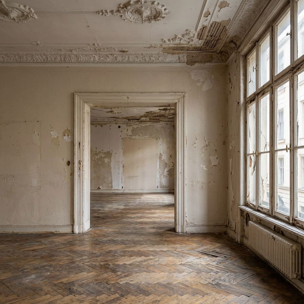 Altbau Lehel — Zustand vor der Sanierung